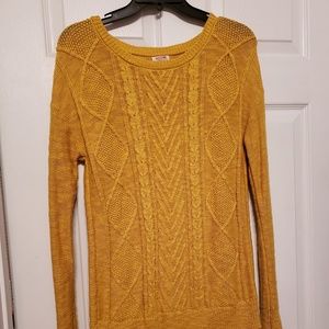 Mustard sweater